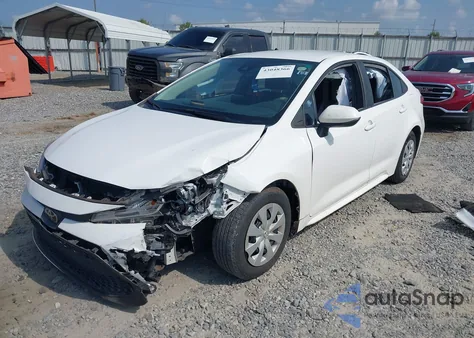 2021 Toyota Corolla L из США, поврежденный, VIN 5YFDPMAE8MP156037
